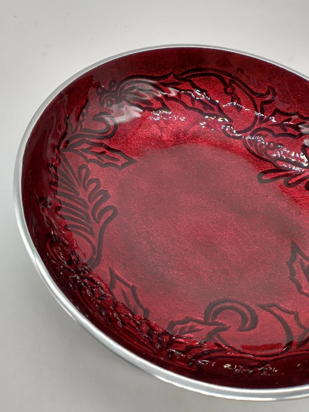 Lenox Round Holiday Candy Dish Set (Round and Oval Dish)