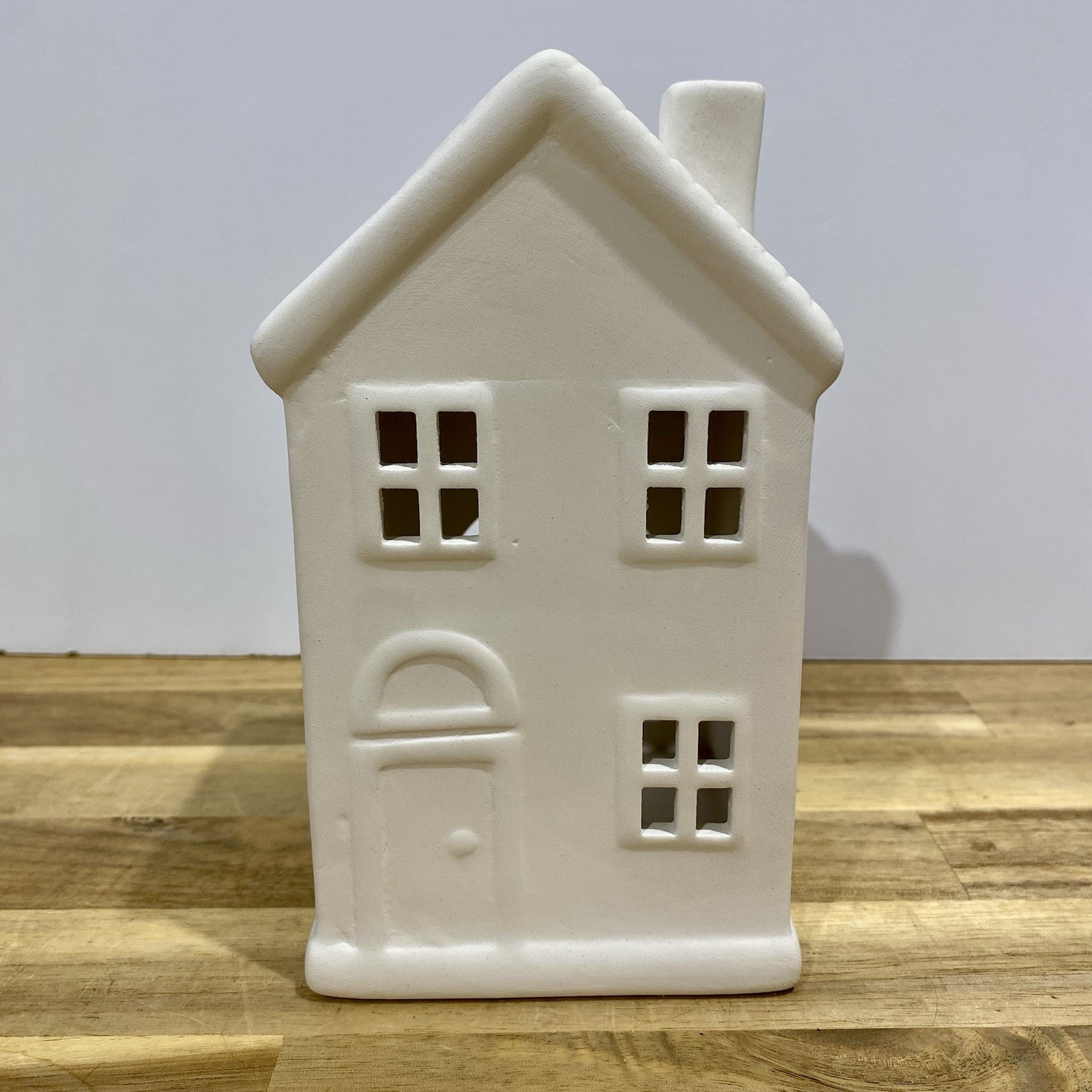 Target Ceramic House For Tealight Candle – Tall (6.25×3.75×3.75 in)