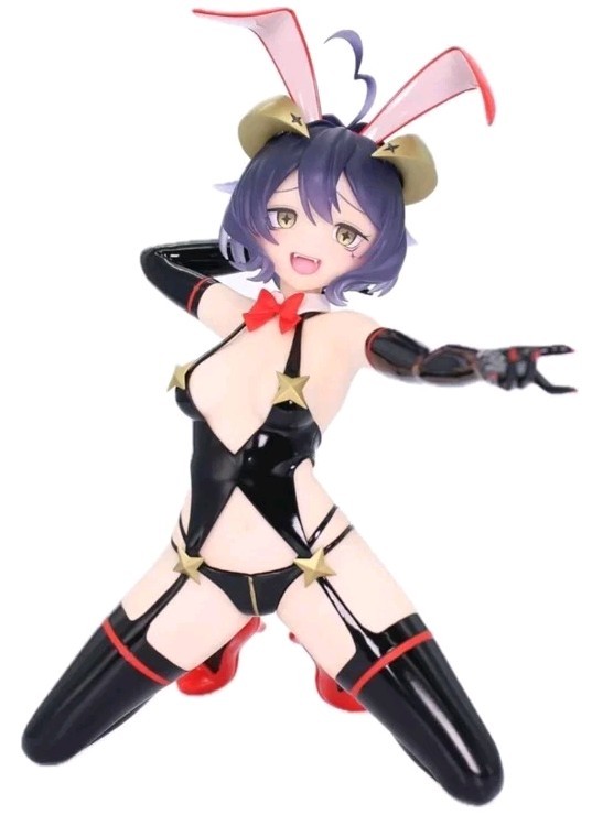 Gushing over Magical Girls Majia Baiser One-Seventh Carat Figure Bunny Japan New