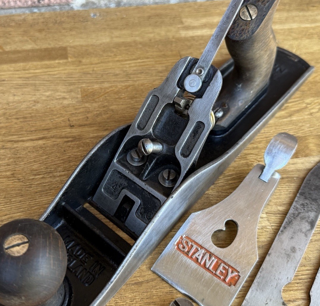 Vintage Stanley No 5 Wood Plane Smoothing Plane Woodworking Old Tool