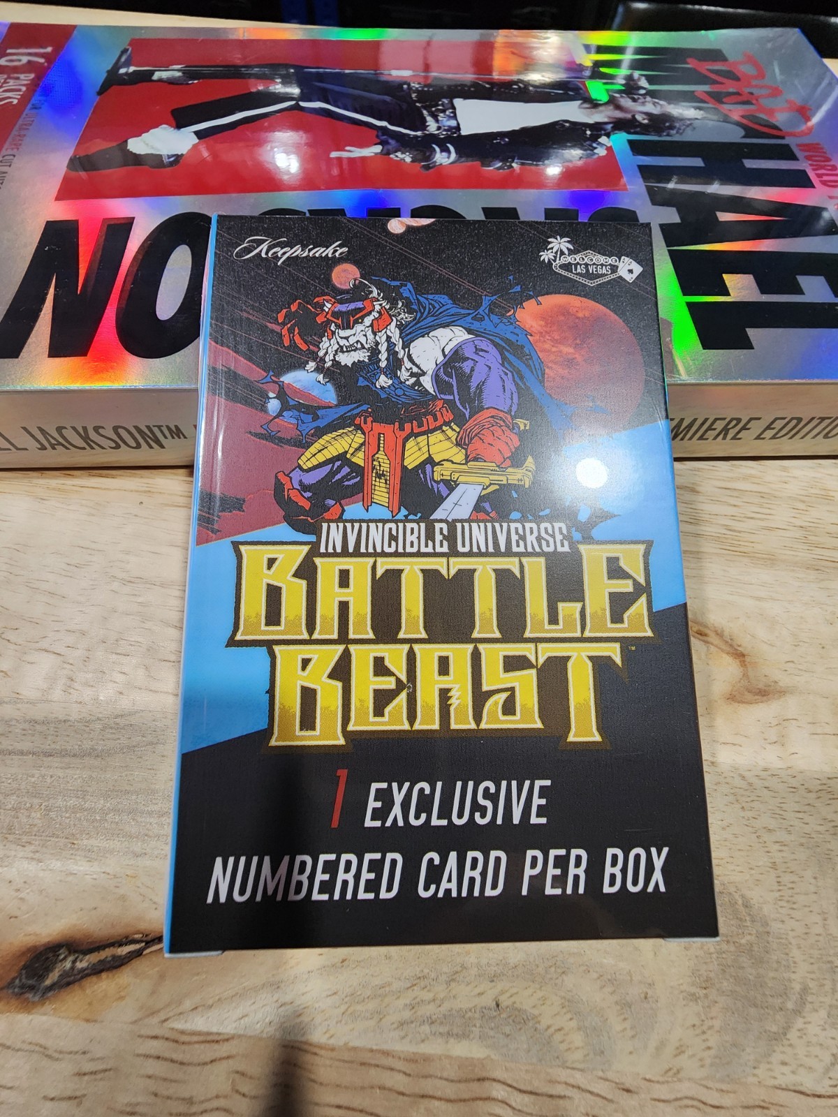 Invincible Universe Battle Beast Keepsake Las Vegas Exclusive Numbered Card