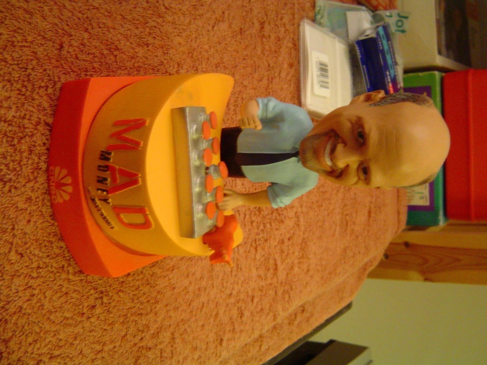 Jim Cramer Mad Money Soundboard Talking Bobblehead CNBC Goldman Sachs