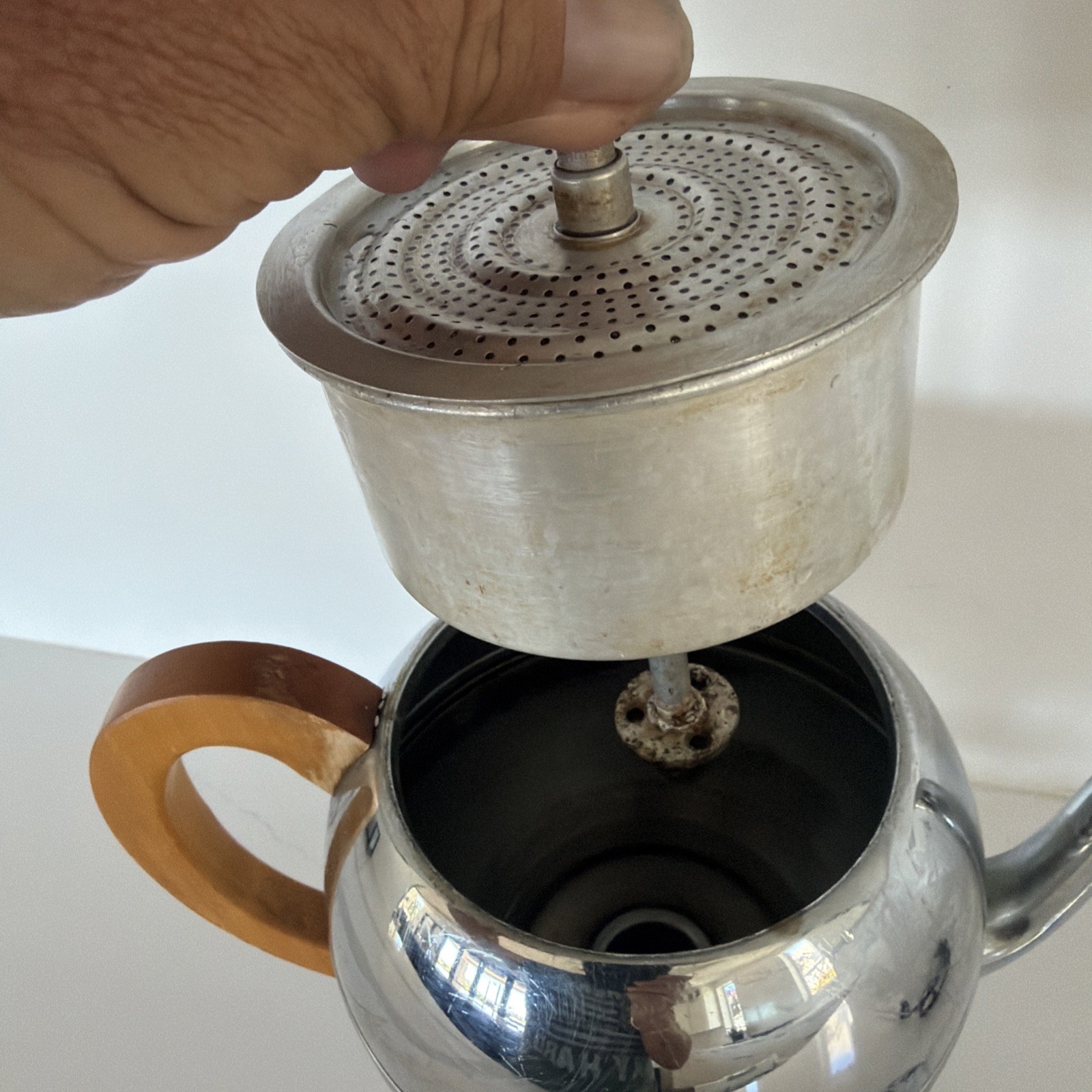 Vintage General, Electric Coffee Percolator With Cord Tested And Works