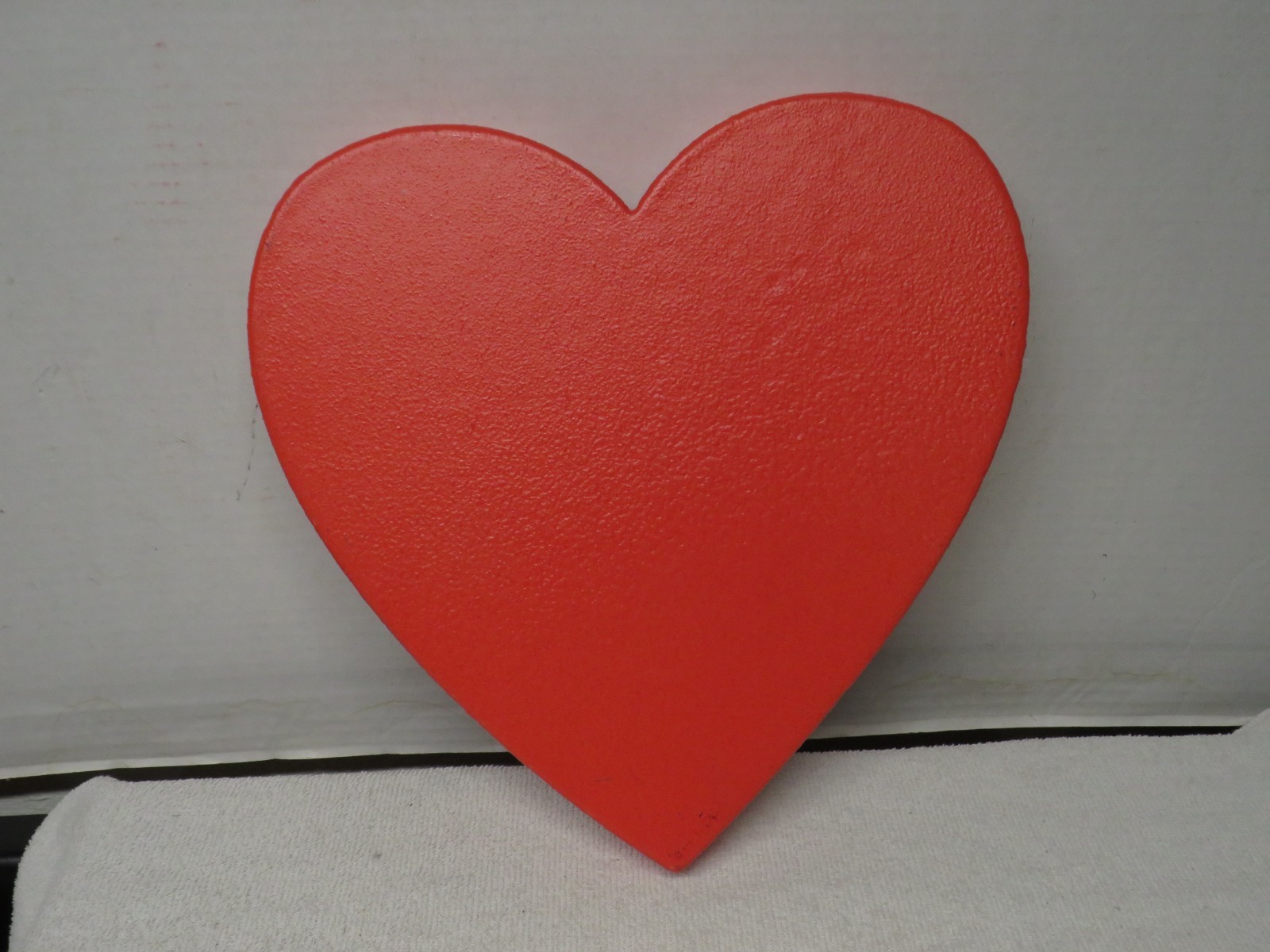 12″ Valentine’s Day Candy Heart Shaped Kiss Me Solid Foam Blow Mold Decoration