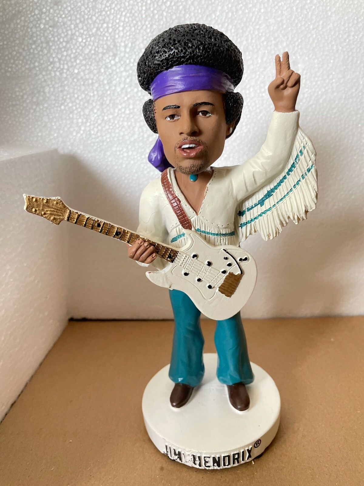 JIMI HENDRIX Bobblehead made by Kollectico #/1969 NEW IN BOX IN STOCK
