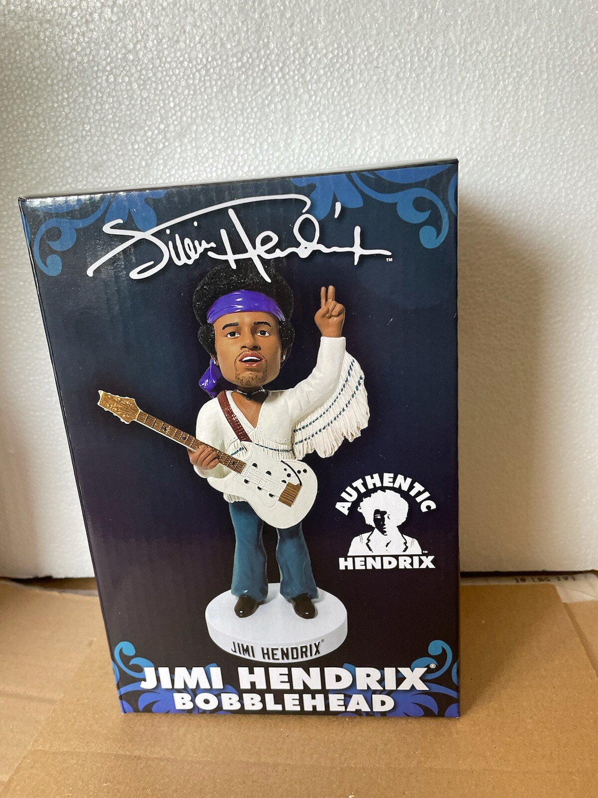 JIMI HENDRIX Bobblehead made by Kollectico #/1969 NEW IN BOX IN STOCK