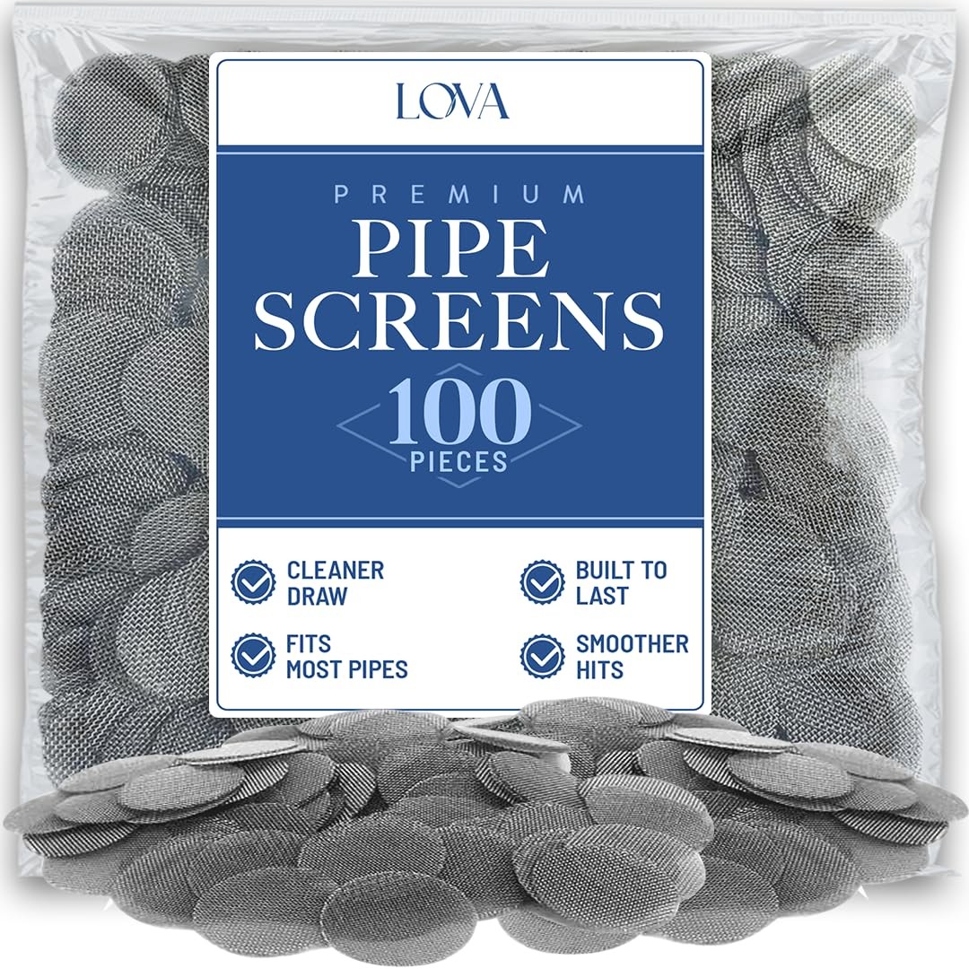 Stainless Steel 304 3/4″ Inch Pipe Filter Screens 100 Pack Pipe Filters Screens