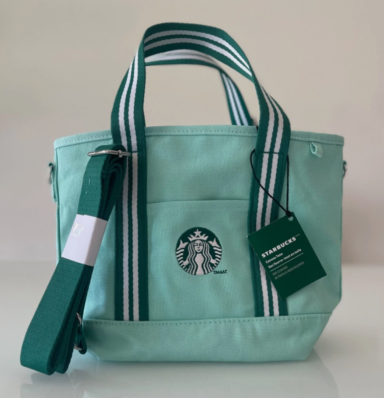 NEW Limited Edition 2026 Starbucks Road Collection Canvas Tote Bag