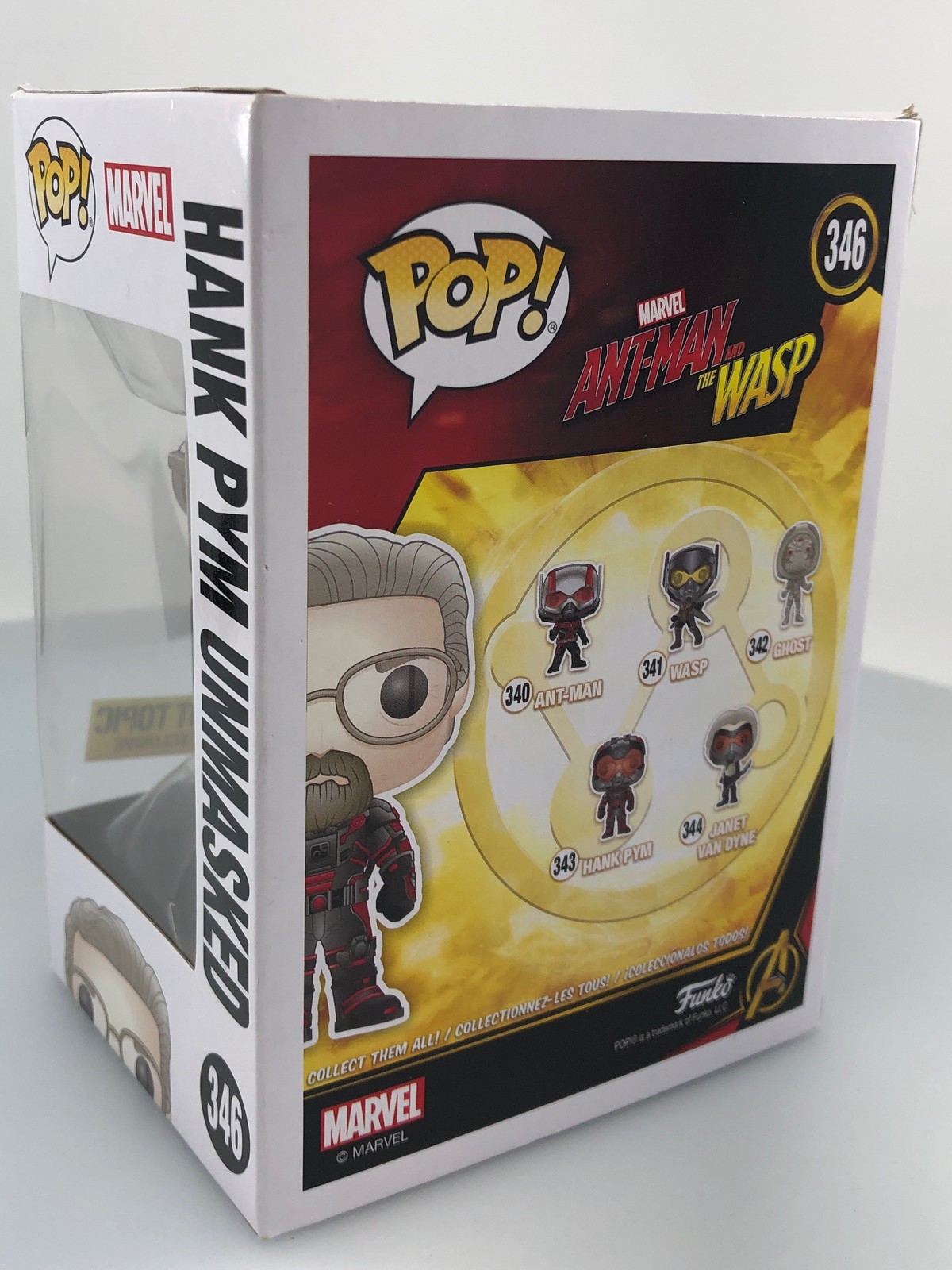 Hank Pym Unmasked #346 NOT MINT