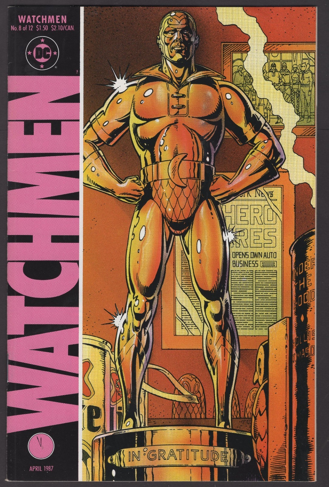 Watchmen (1986) COMPLETE SET #1,2,3,4,5,6,7,8,9,10,11,12 -1st Prints High Grade!