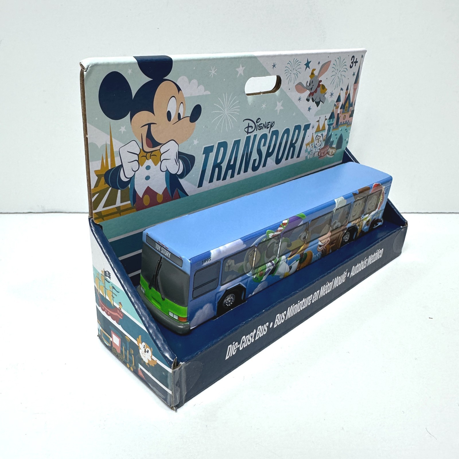 Disney Parks Transport Die-Cast Bus – Pixar Toy Story