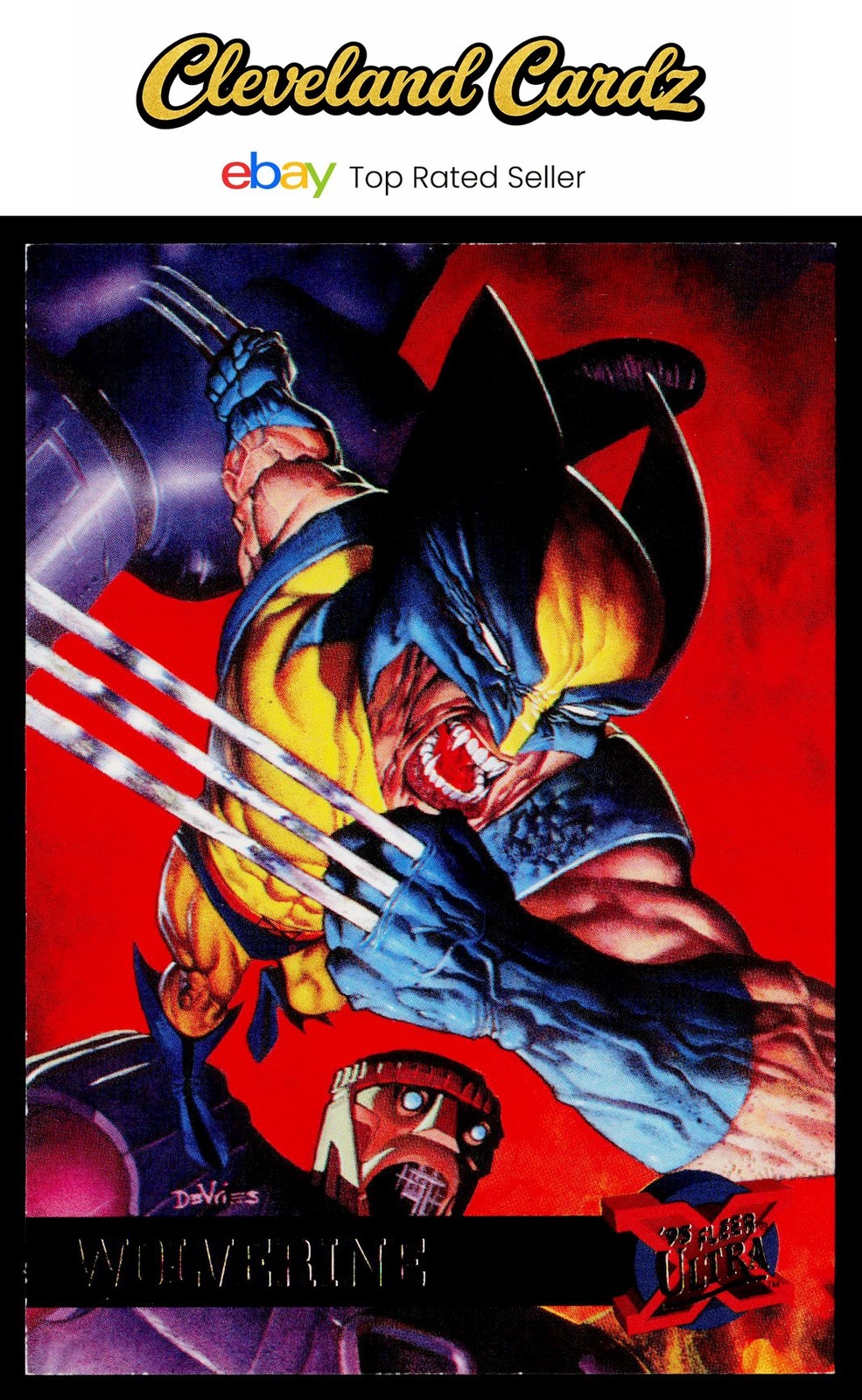 1995 Fleer Ultra X-Men #NNO Wolverine Promos