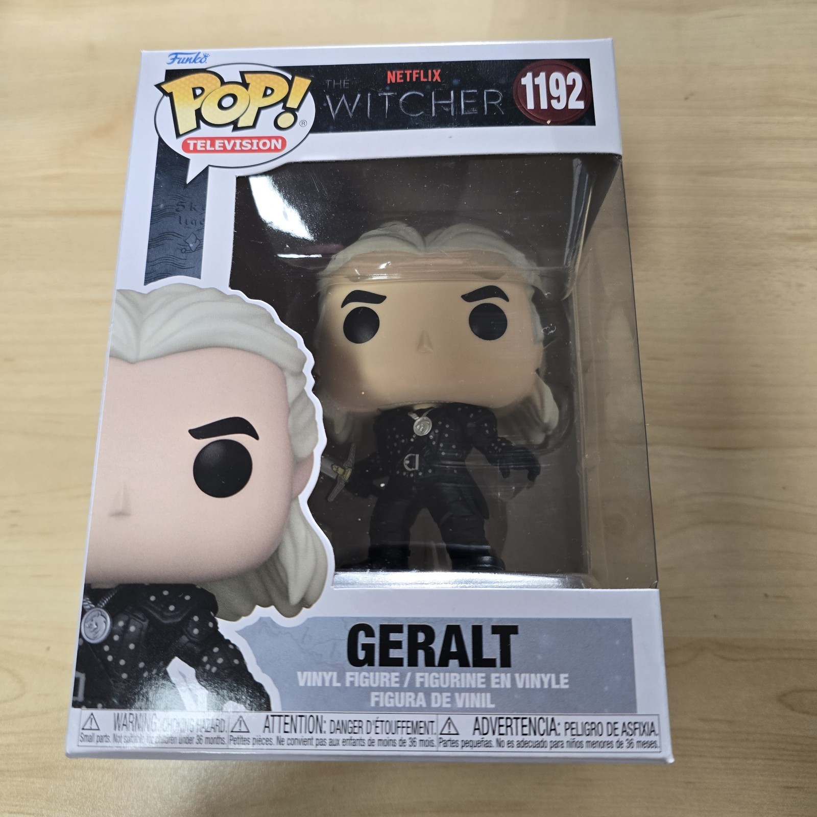 Funko Pop! Vinyl: The Witcher – Geralt (Chase) #1192 (NEW)