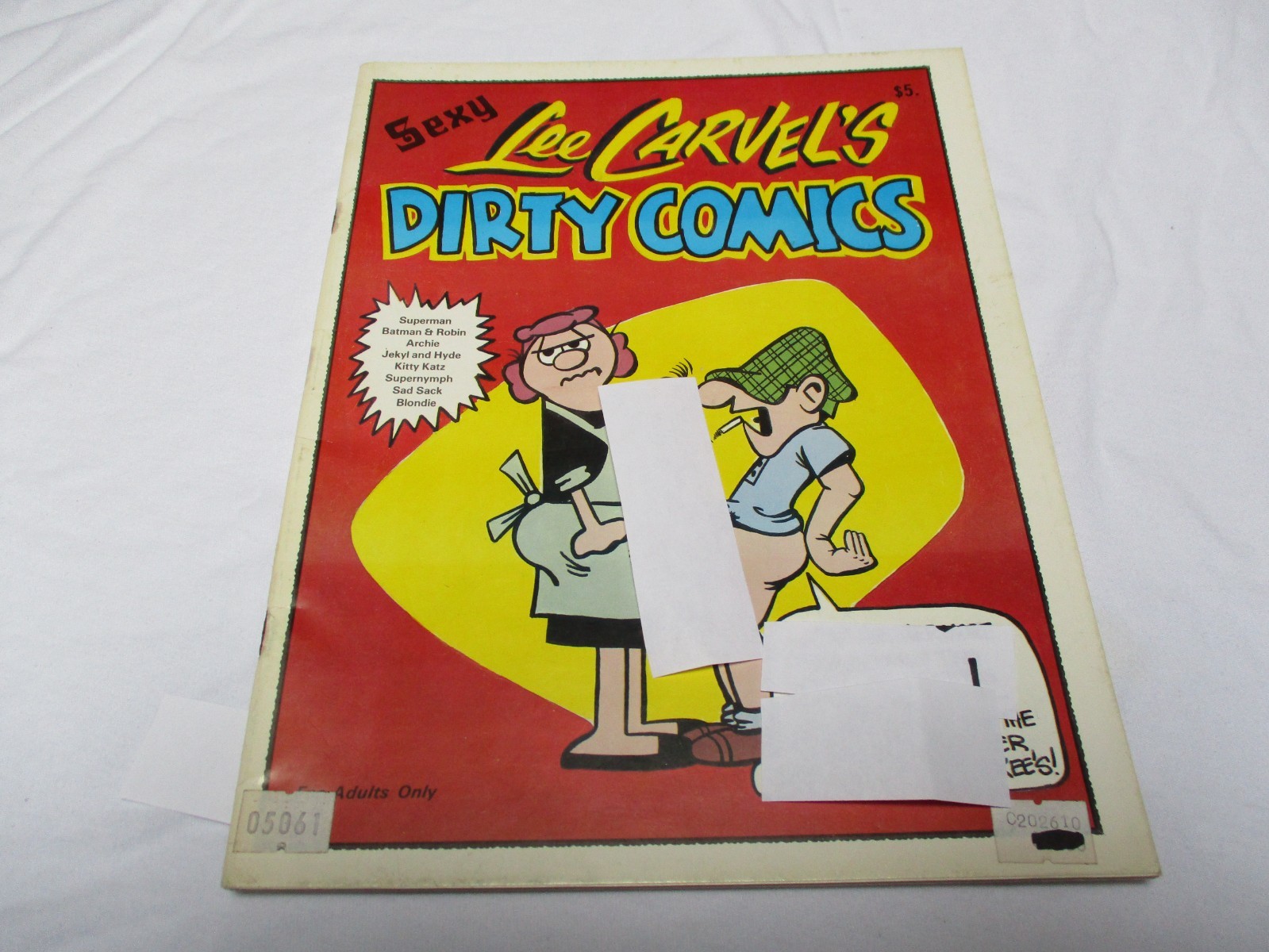 Lee Carvel’s Dirty Comics – Tijuana Publishing, 1980 – For Adults – paperback