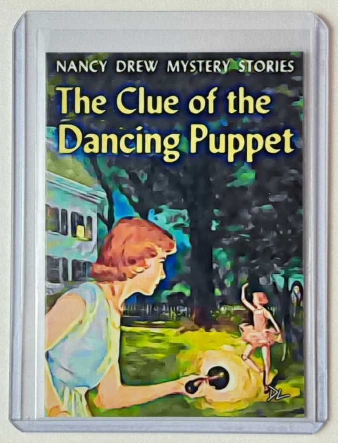 Nancy Drew Artist Signed “The Clue Of The Dancing Puppet” Trading Card 1/10