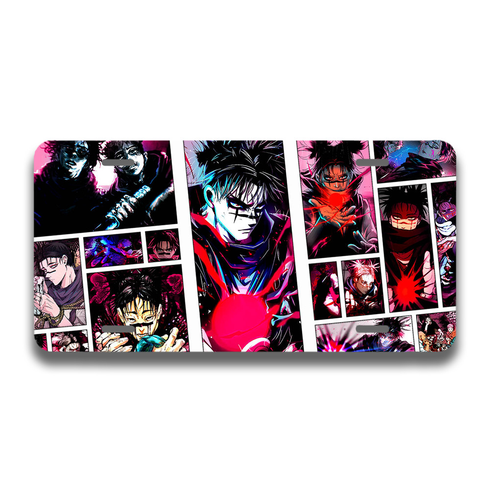Choso Jujutsu Kaisen Weatherproof Anime License Plate 6″ X 12″