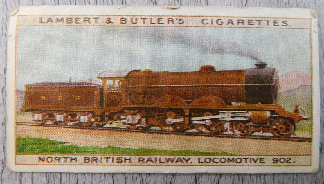 World’s Locomotives North British 5/50 Vintage Imperial Tobacco Co Trading Card