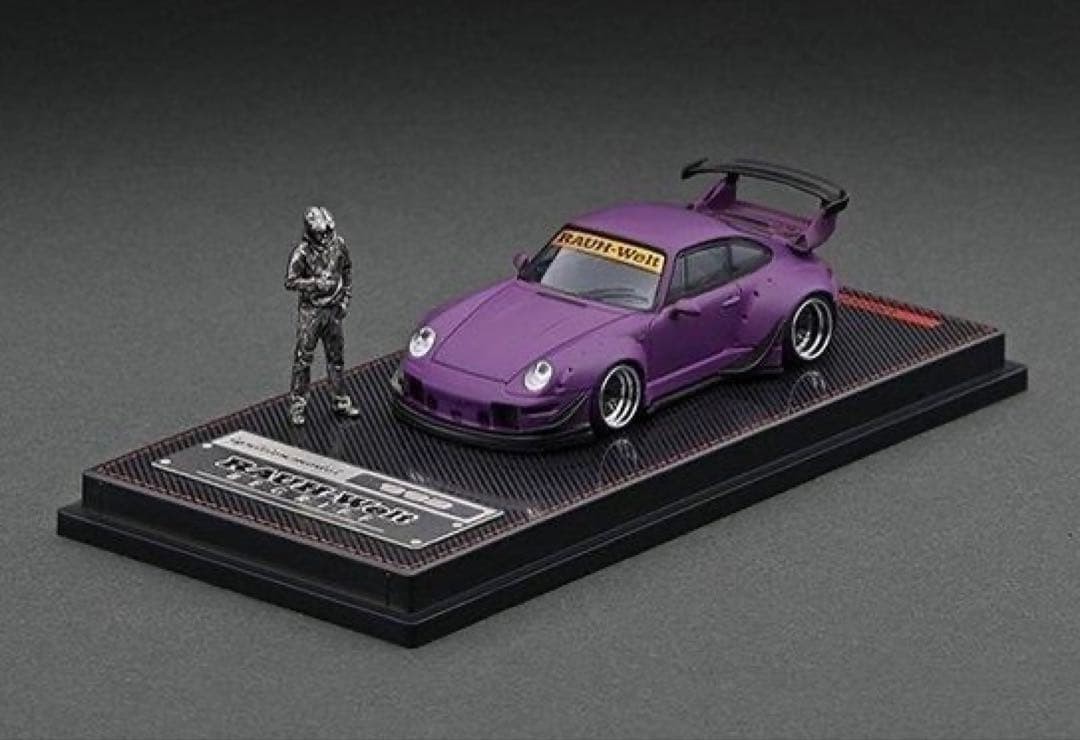 Ignition Model IG2151 RWB 993 Mr. Nakai 1/64 Scale Metal Figure Limited Purple