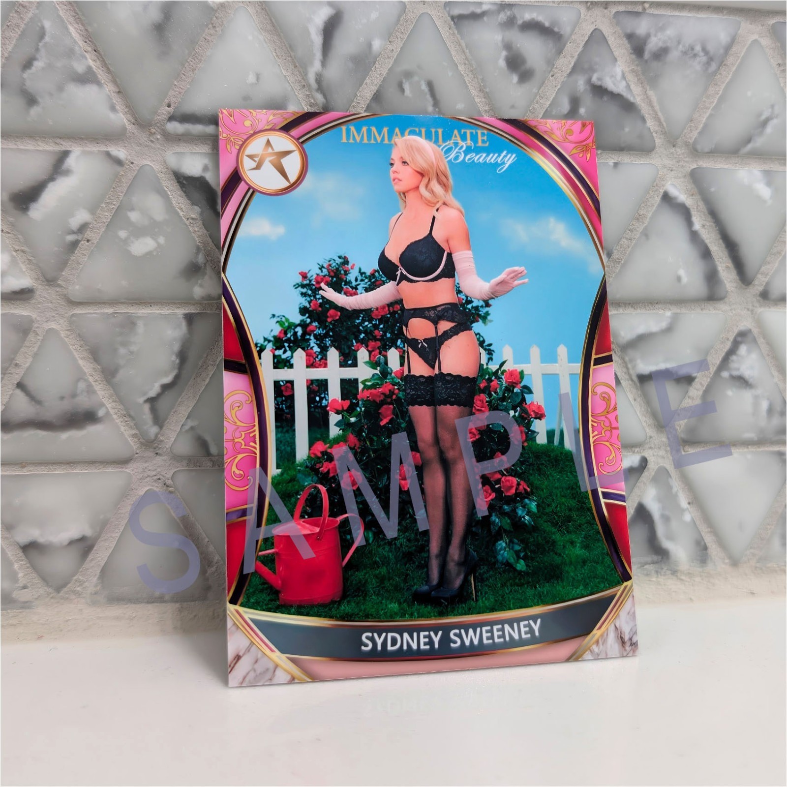 SUNNY LEONE 90s Adult Beauty GOF Rostar CUSTOM SP Limited Card SLN5