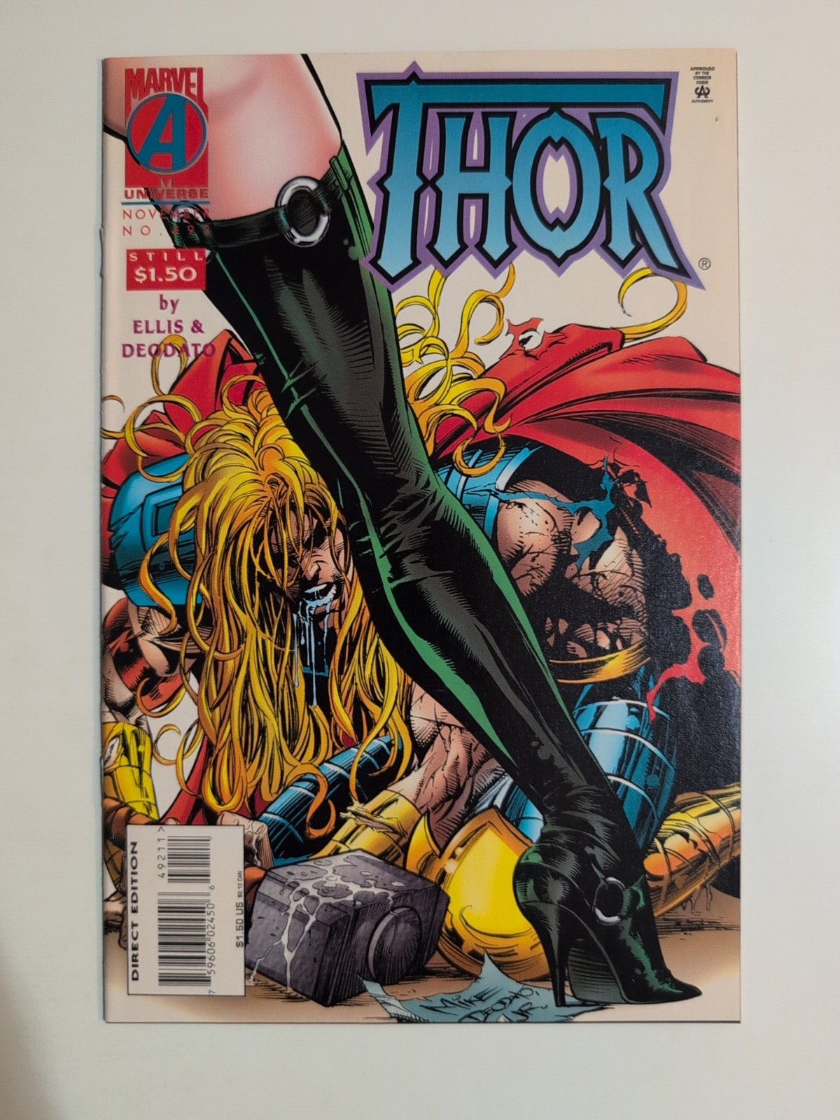 The Mighty Thor #492 Marvel Comics 1995 Tom DeFalco Comic Book