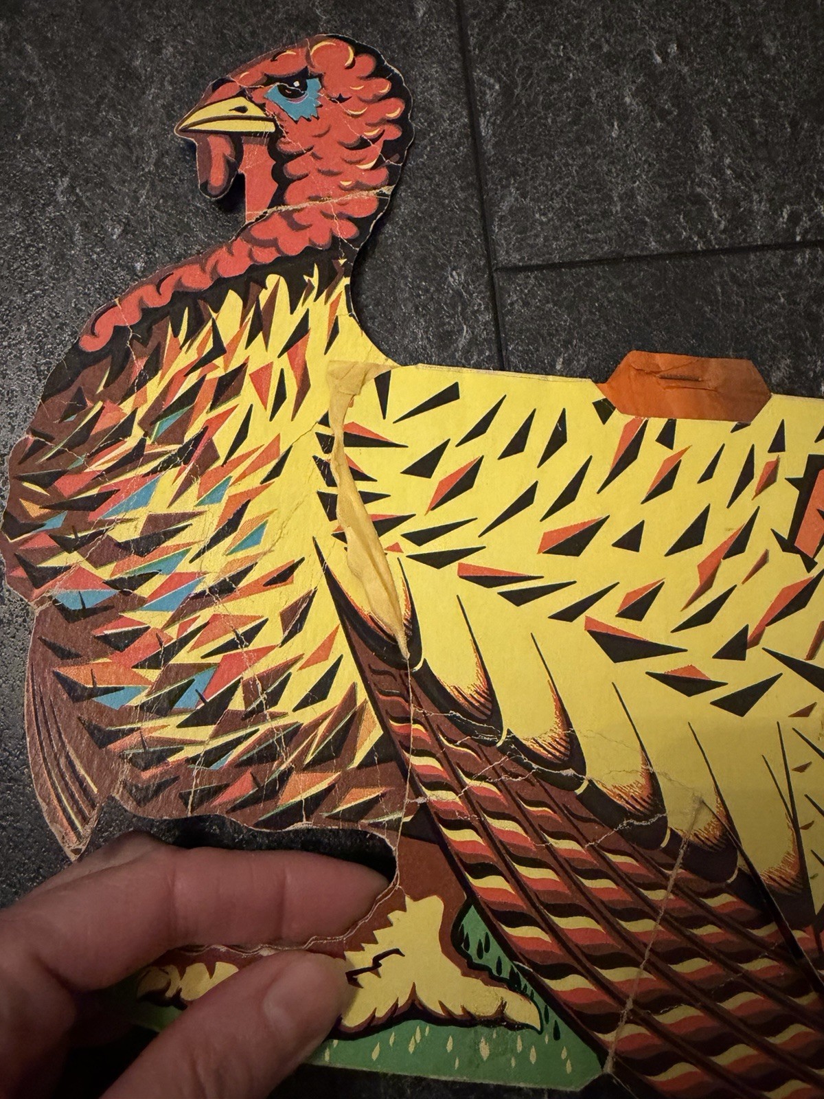 Beistle Co. Vintage Thanksgiving Honeycomb Die Cuts – Turkeys Pilgrims Cornstalk