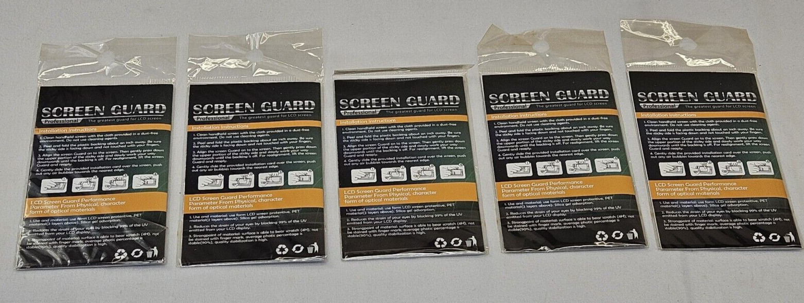 Screen Guard Protector ipod touch Apple 4 Tmart Set of 5
