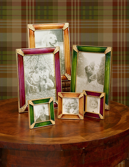 NEW JAY STRONGWATER LEONARD PAVE 4X6″ FRAME – BOUQUET #SPF5830-289 BRAND NIB F/S