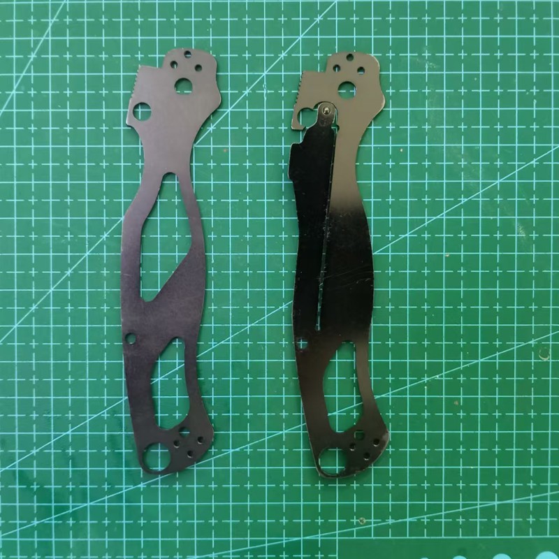 1 Pair Weight Reduction Hole Liners Spacer For Spyderco C81 Paramilitary2 Knives