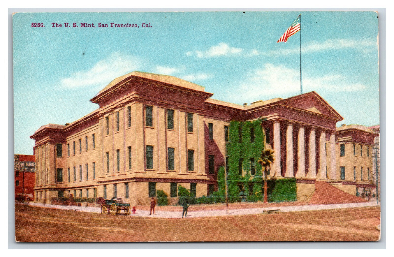 United States Mint Building San Francisco California CA UNP DB Postcard W5