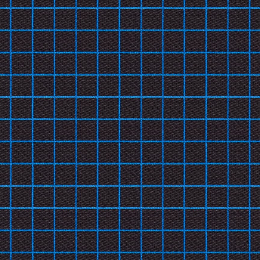 2 yds Maharam Bright Grid Scholten & Baijings Scuba Blue Upholstery Fabric