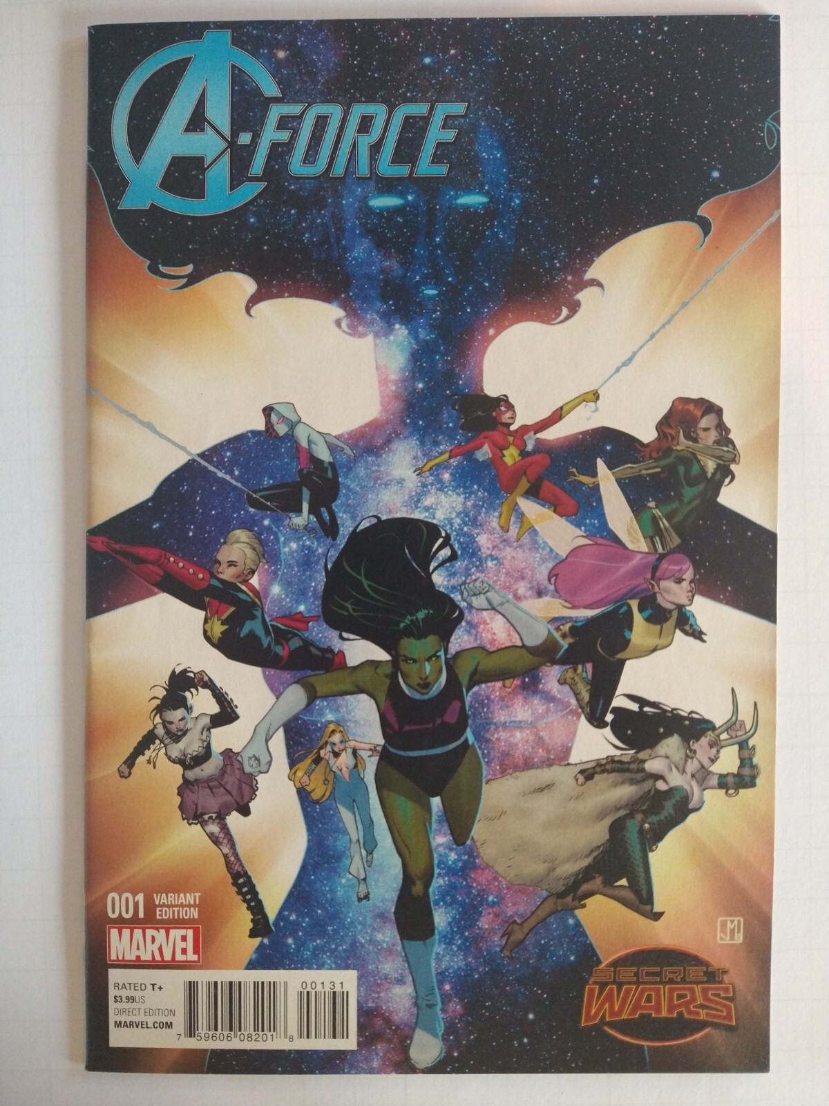 Marvel Comics A-Force #1 Jorge Molina 1:25 Incentive Variant; 1st Singularity