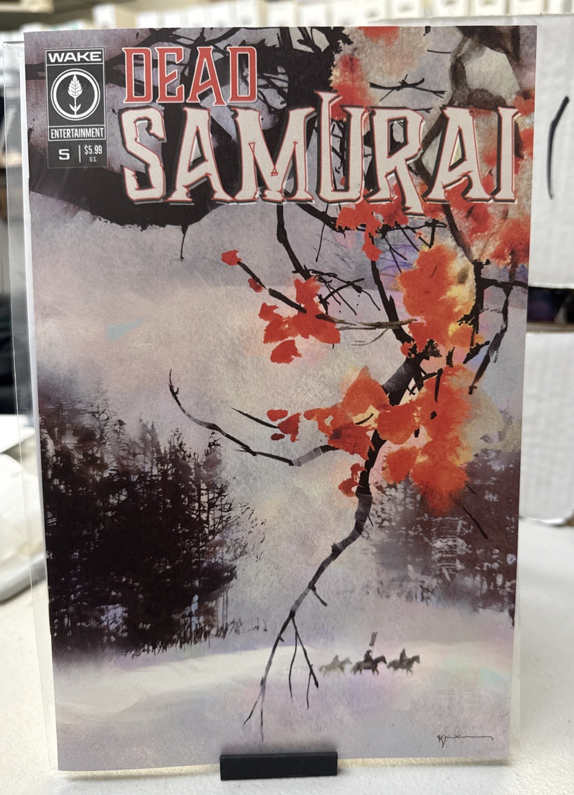 DEAD SAMURAI #5 CVR A SIENKIEWICZ NM (WAKE, JAN. 2026)