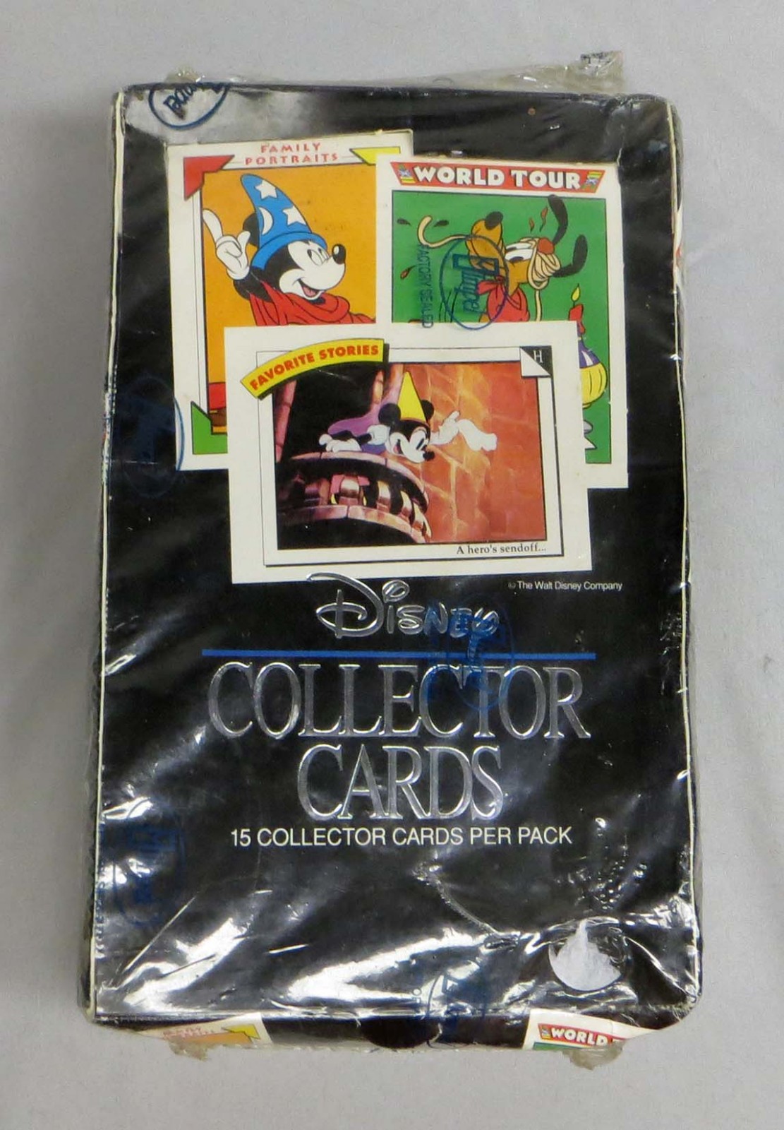 Disney Collector Cards 1991 Impel – New – Factory Sealed Box!
