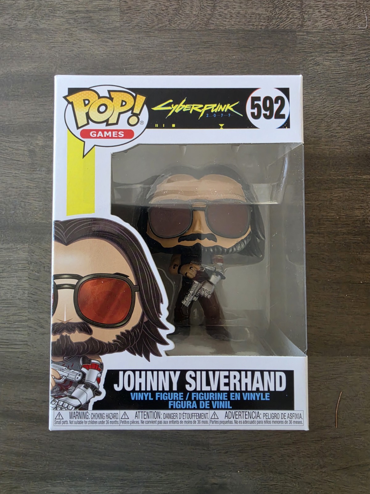 Funko Pop! Vinyl: Cyberpunk 2077- Johnny Silverhand #592 – Vaulted/New