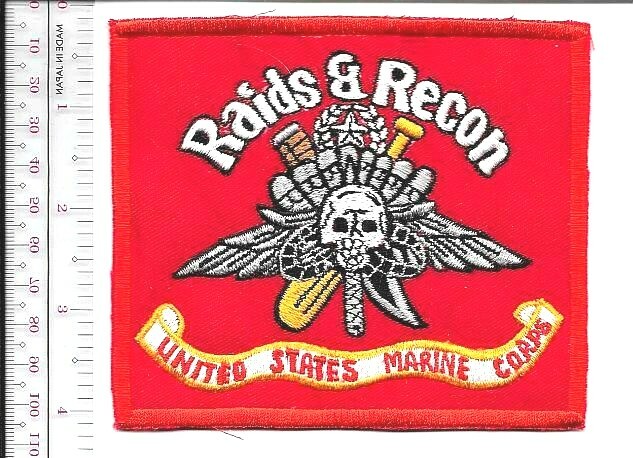 US Marine Corps USMC Raids & Force RECON SCUBA Airborne Special Ops vel hooks