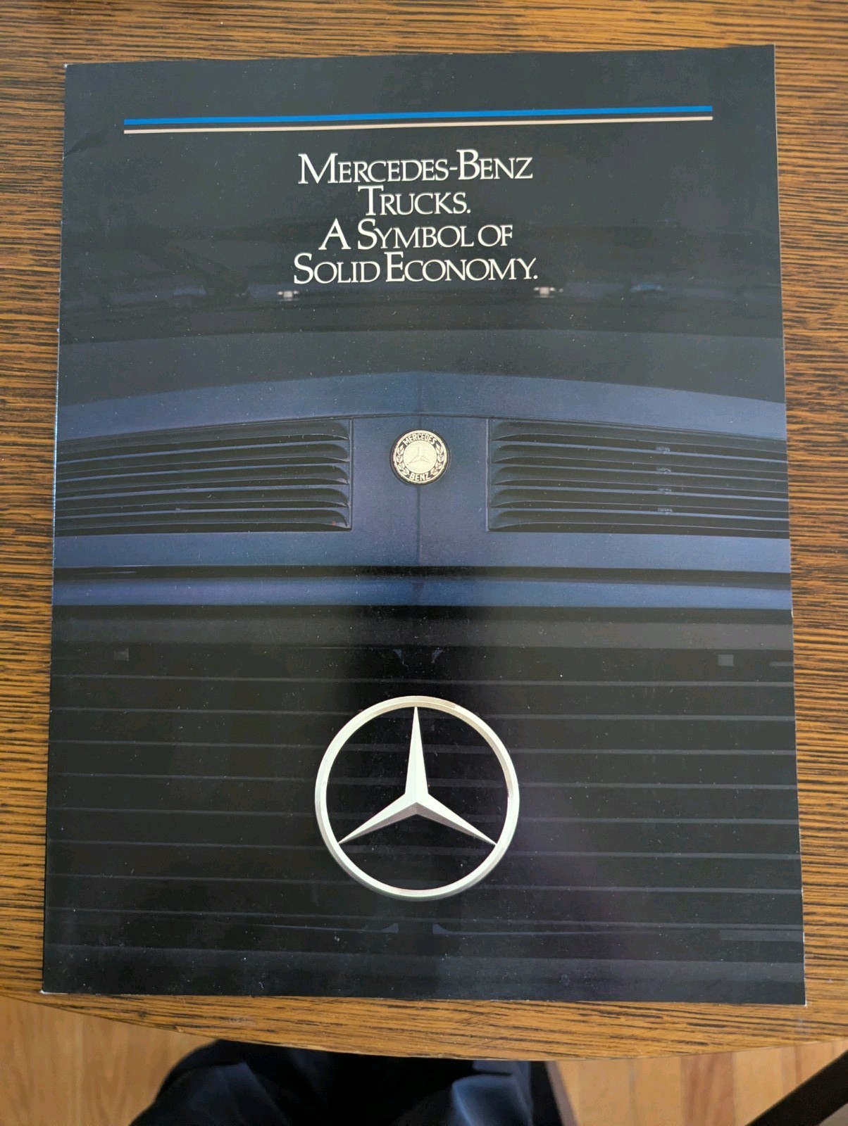 1983 Mercedes Benz Medium Duty Truck Brochure For USA Market 12 Page Brochure