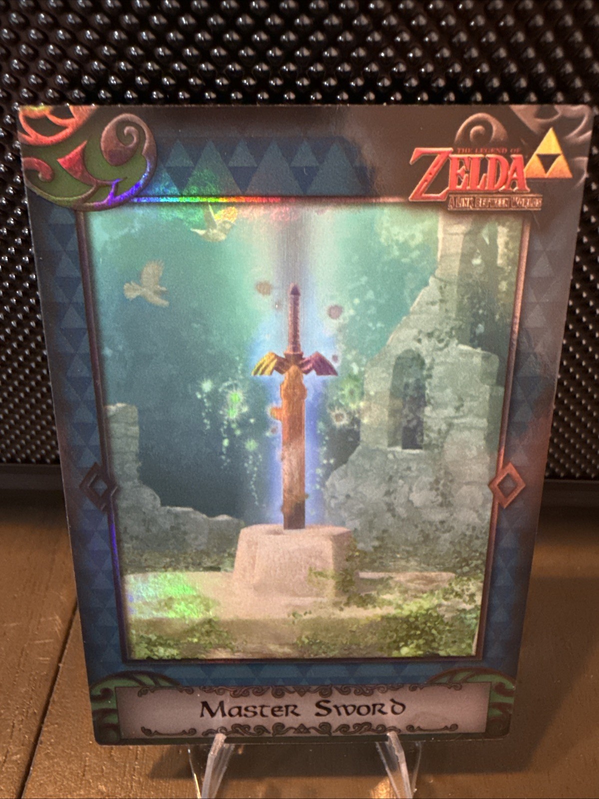 Legend of Zelda The Trading Card Enterplay 2016 #99 Silver Foil Master Sword #ML