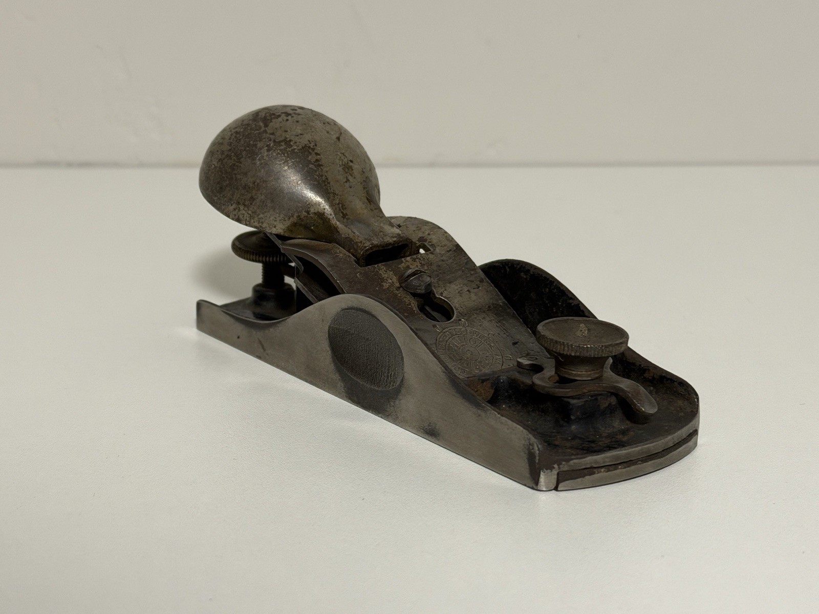 Vintage Consolidated Tool Works Block Wood Plane Smooth Bottomed
