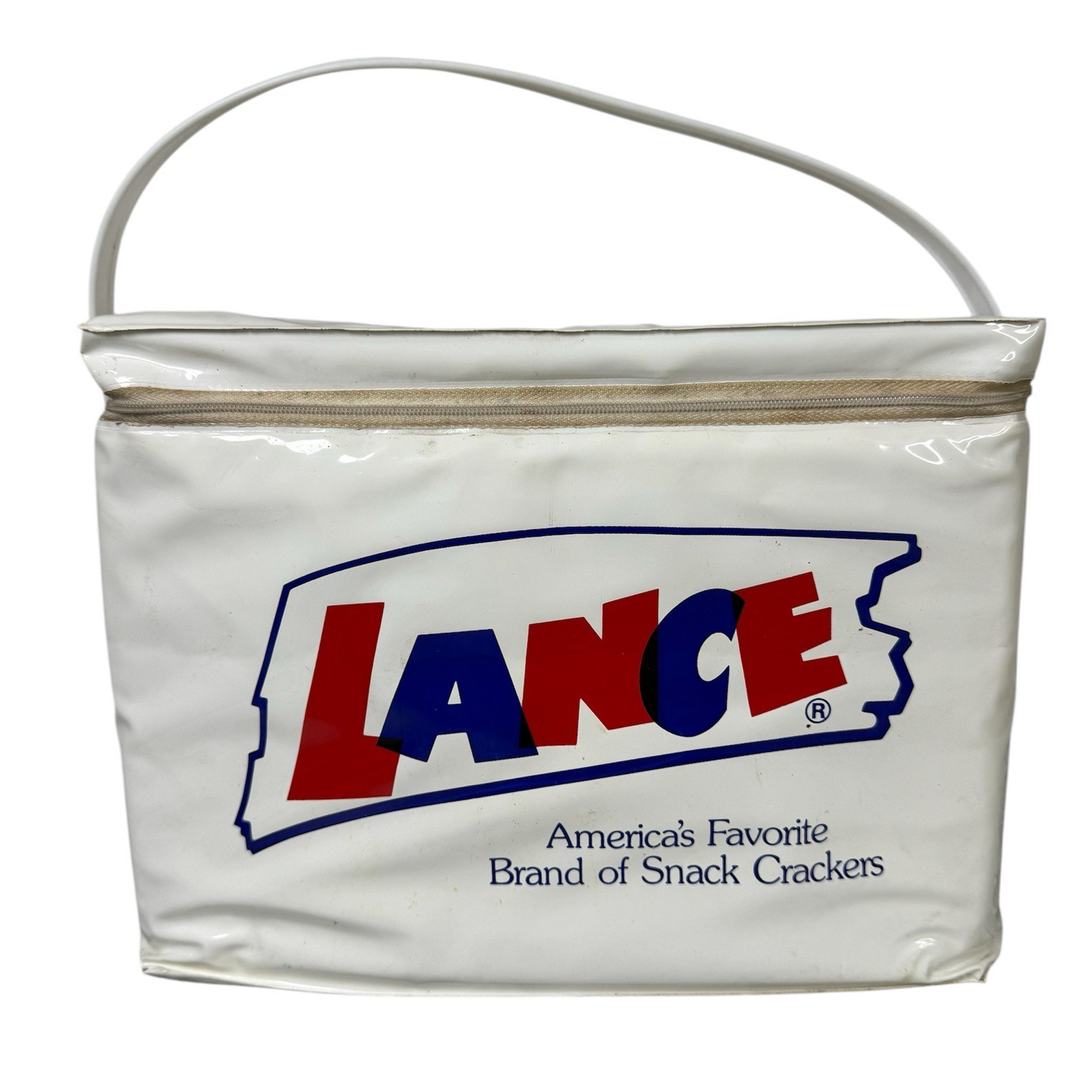 Lance Snack Crackers Insulated Soft Cooler Lunch Bag – Vtg 12x8x6 inches RARE!