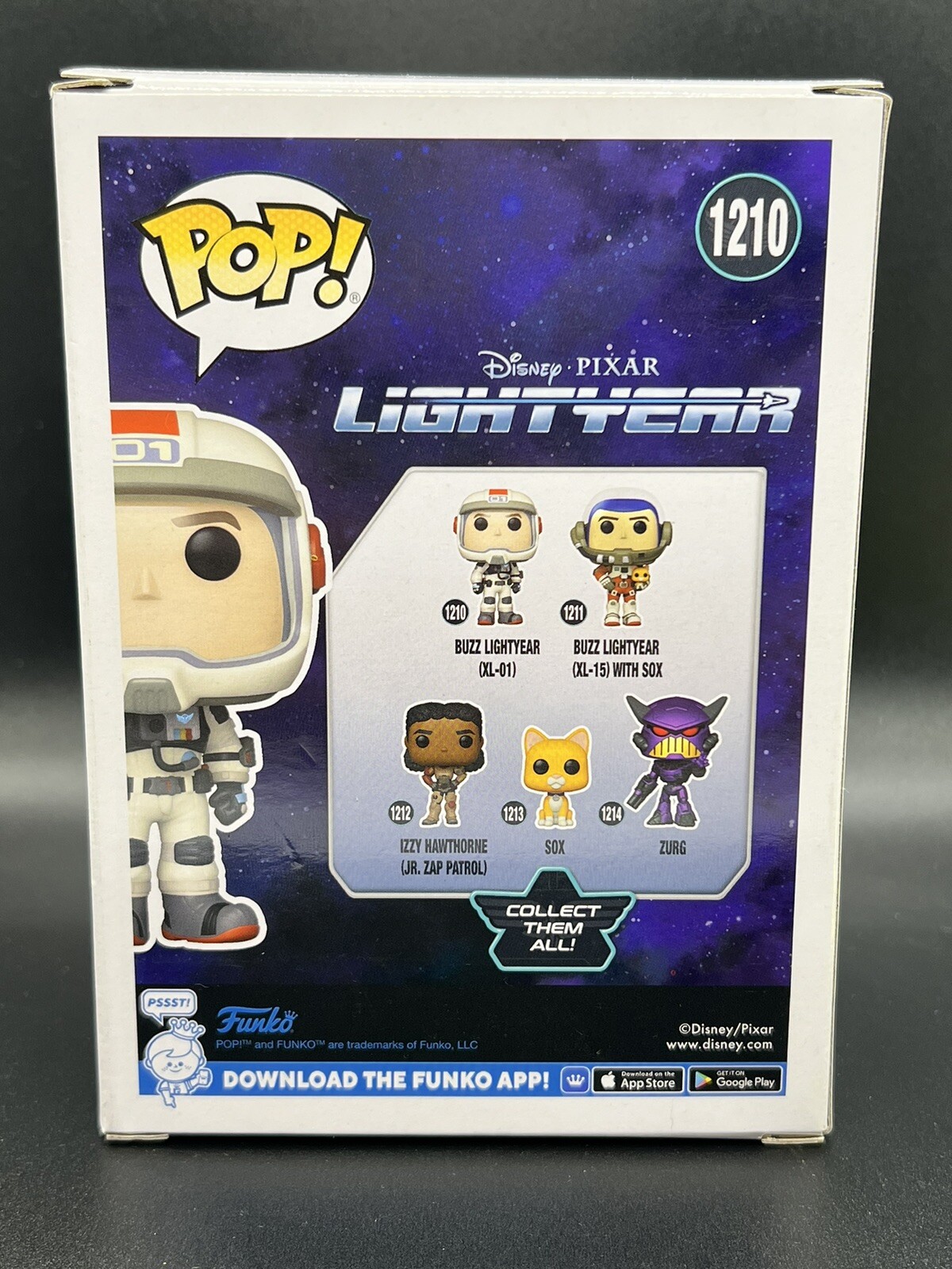 Funko Pop! Vinyl Disney/Pixar Buzz Lightyear (XL-01) #1210 NIB