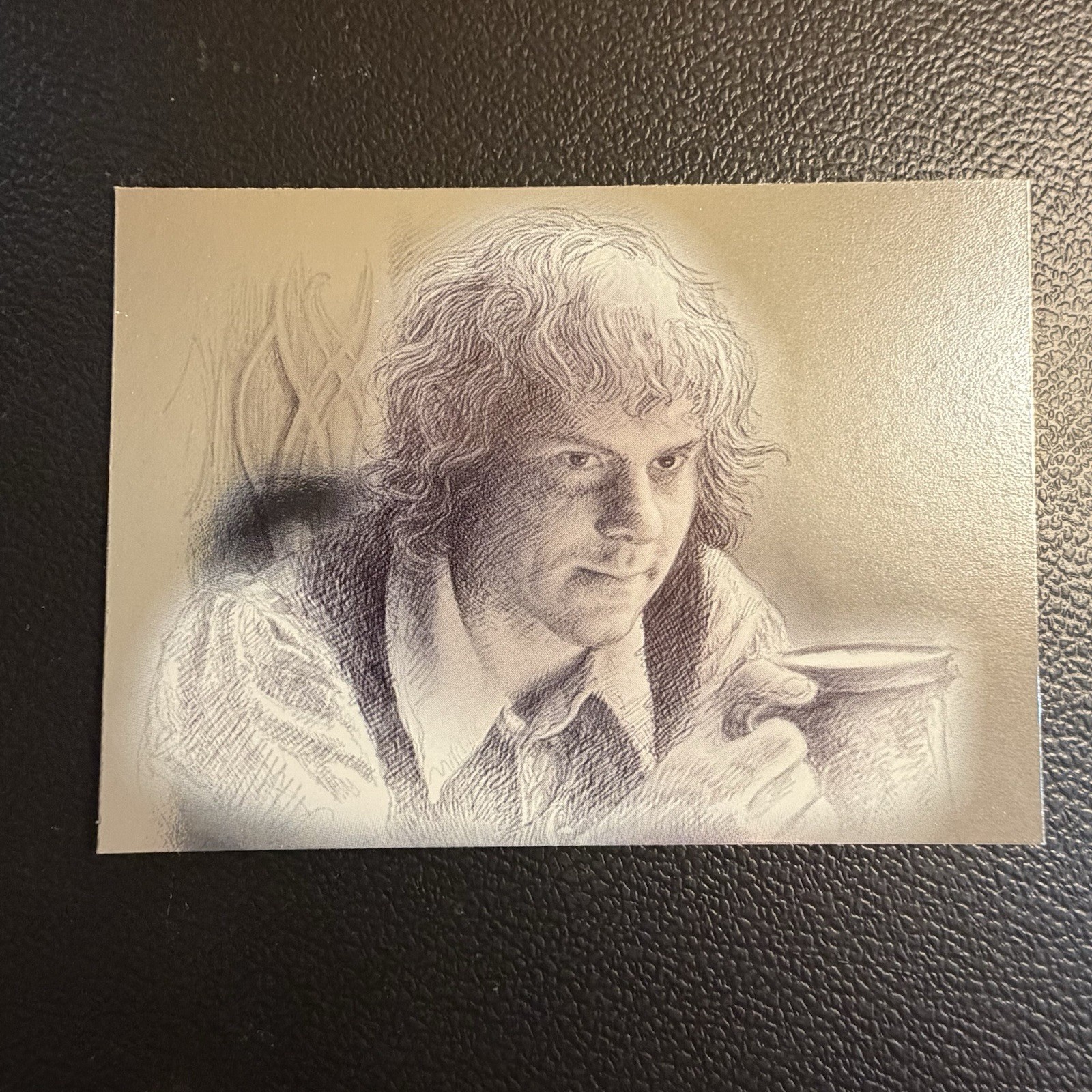 2006 Topps Lord Of The Rings Masterpieces LOTR Foil Art Insert Card #8