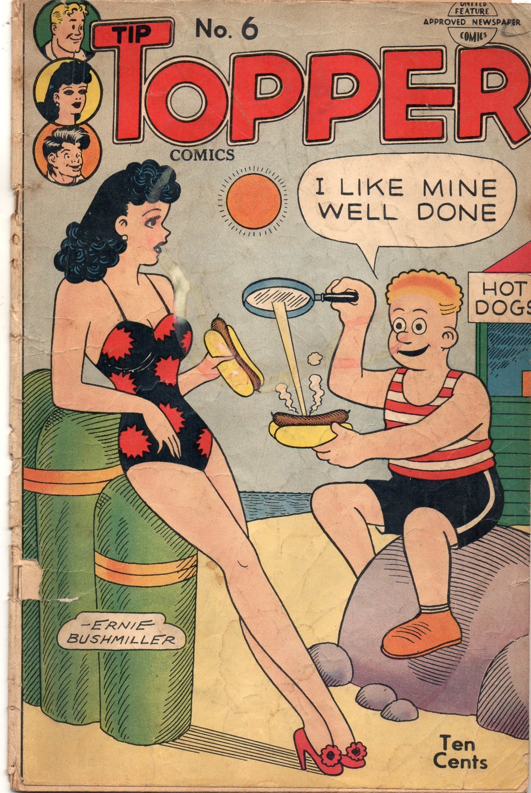 TIP TOPPER #6 Golden Age Ernie Bushmiller 1950