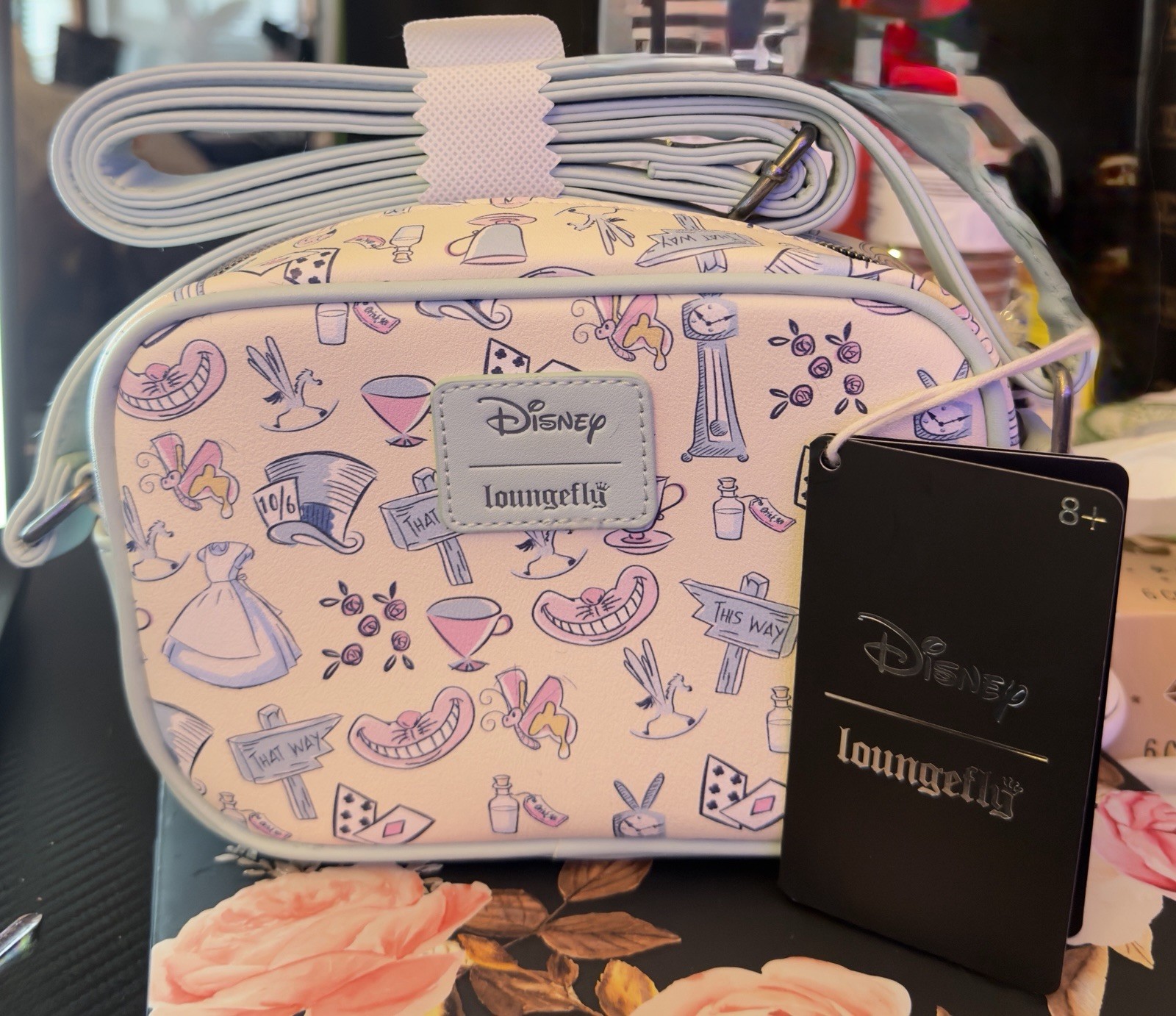 Disney Loungefly Alice in Wonderland Crossbody Bag