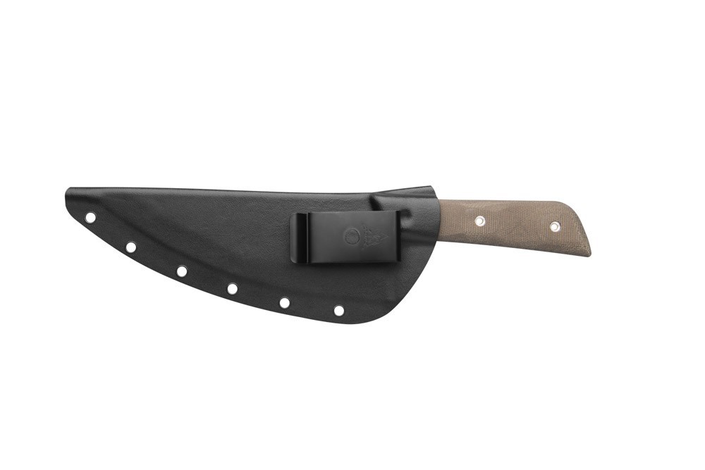 TOPS Knives Frog Market Special XL FMSXL-02 1095 Steel USA Kydex Sheath Slicer
