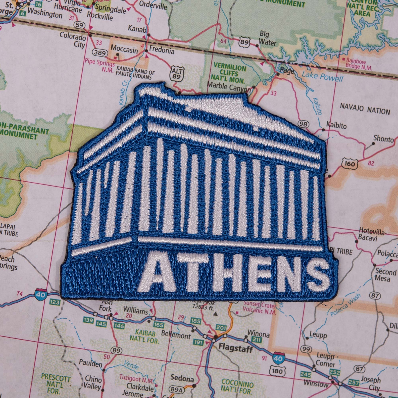 Athens Iron on Travel Patch – Great Souvenir or Gift for travellers