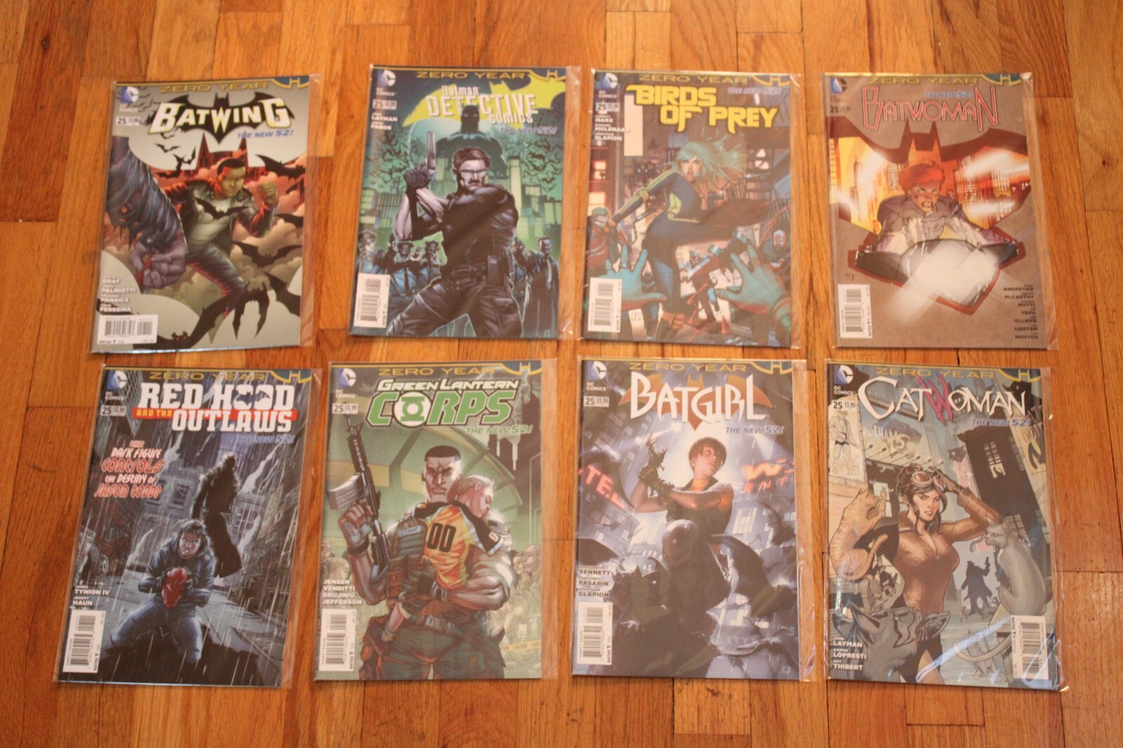 DC COMICS New 52 Lot – Zero Year – Batwing Catwoman Batgirl Birds of Prey