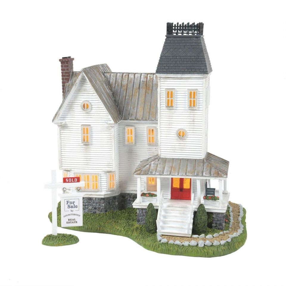 Dept 56 THE BEETLEJUICE HOUSE Hot Properties Beetlejuice 6014733 BRAND NEW 2024