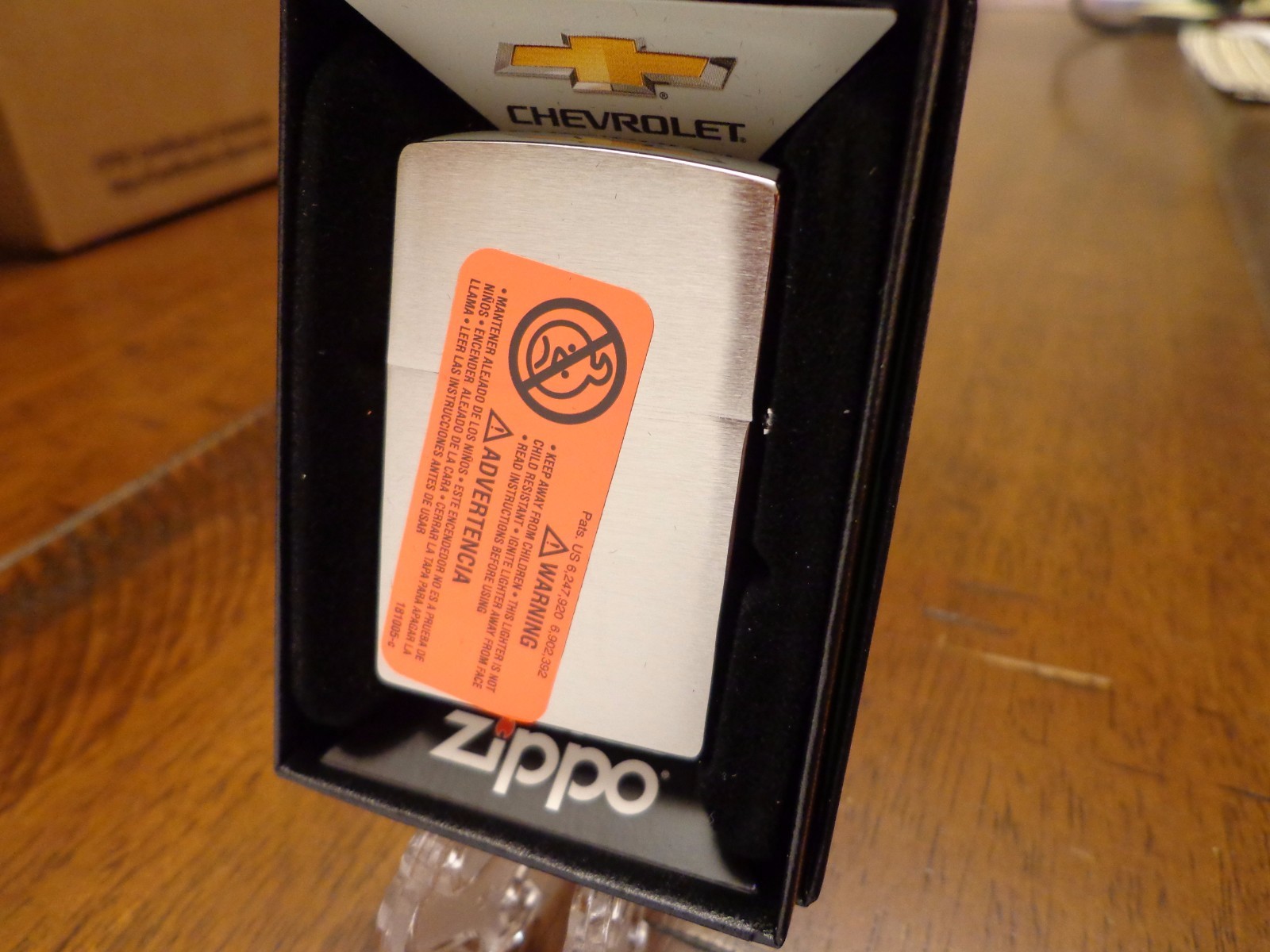 CHEVY CHEVROLET CAMARO SS 2014 YELLOW & BLACK ZIPPO LIGHTER MINT IN BOX 2017