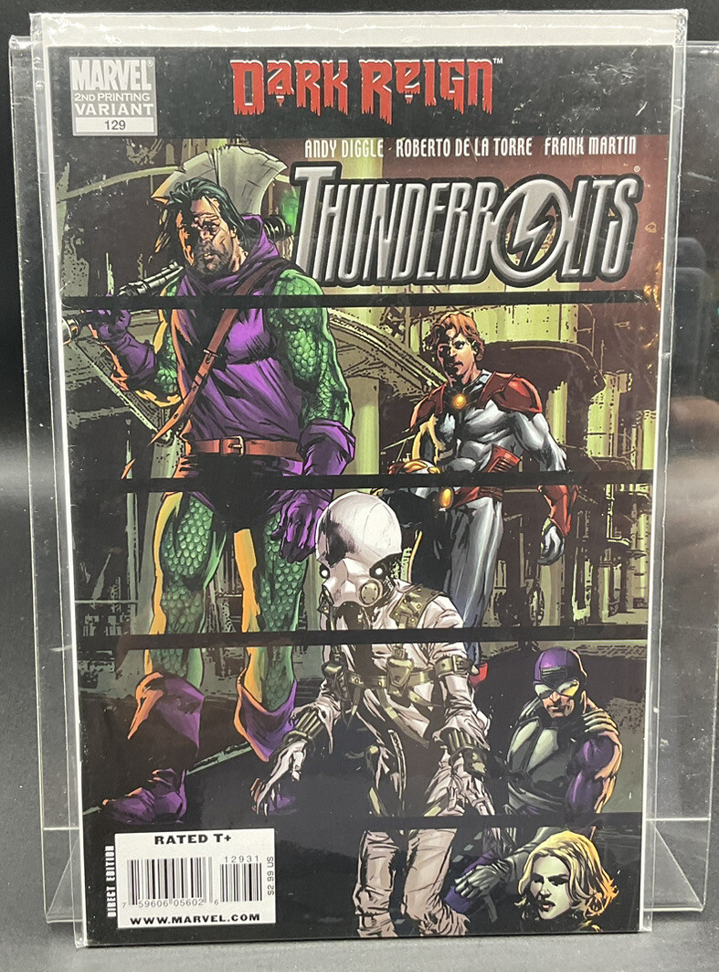 Thunderbolts #129 – 2nd Print Variant Cover – MARVEL COMICS