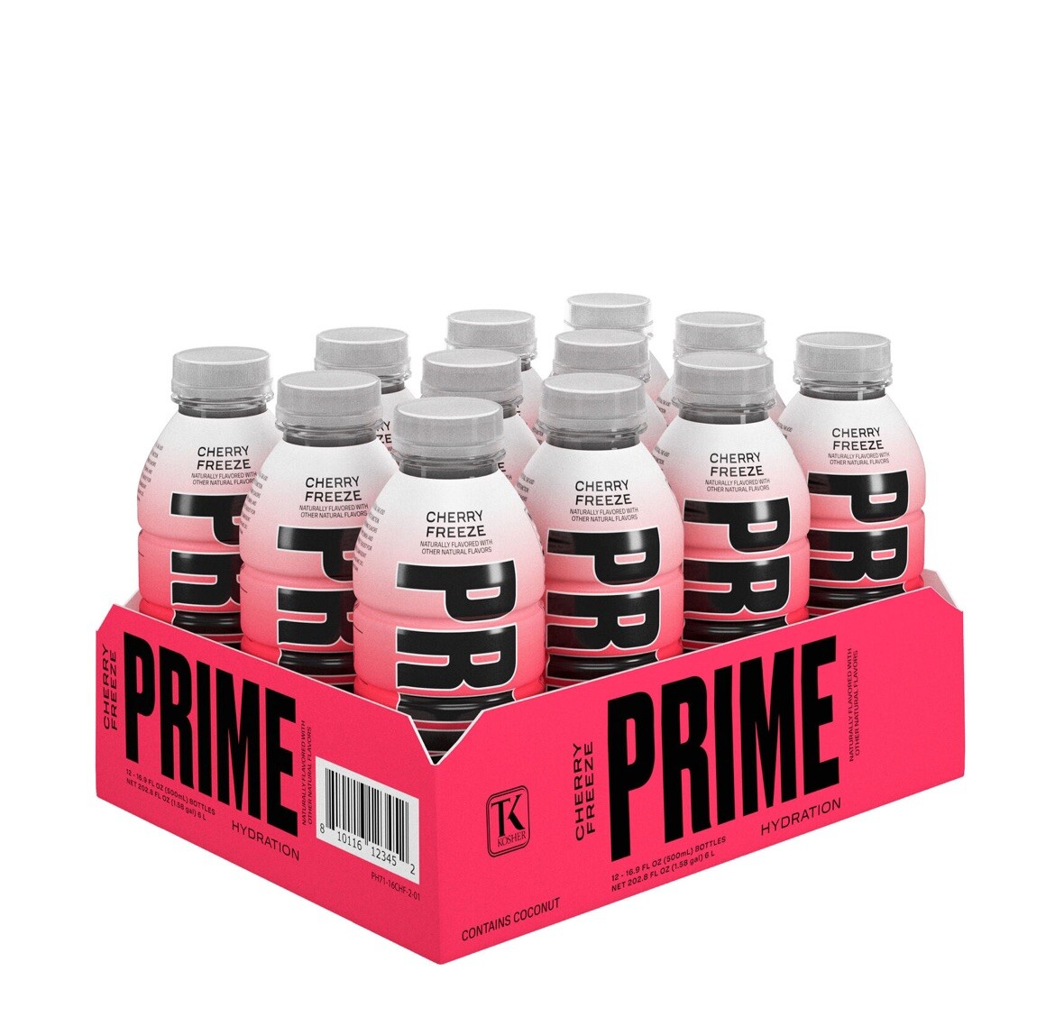 Prim Hydration Drink Cherry Freeze 16.9oz Bottles 12-Pack